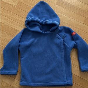 Kids Blue Fleece Hoodie
